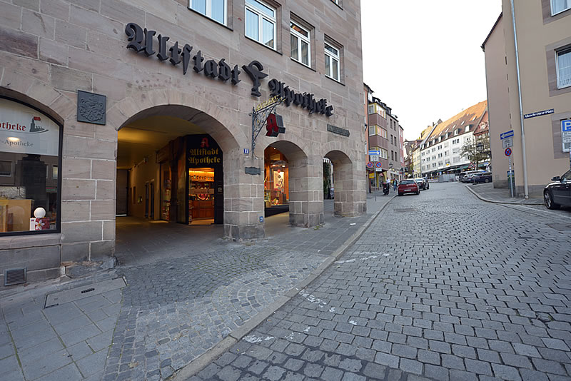 Die Altstadt Apotheke in Nürnberg